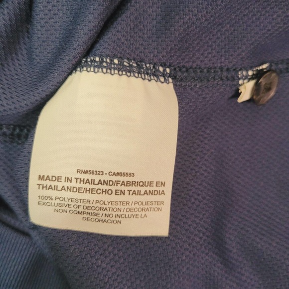 Nike Mens Polo Shirt Mens Navy Blue XXL USSC Group Logo Short Sleeve Collared - Picture 7 of 8